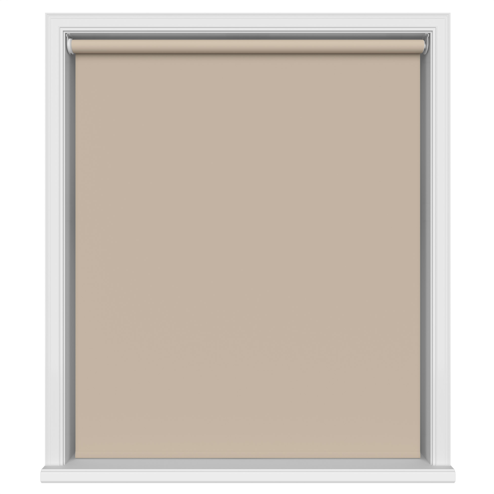 Accent Blackout Quaint Beige Motorised Roller Blind - Image 2