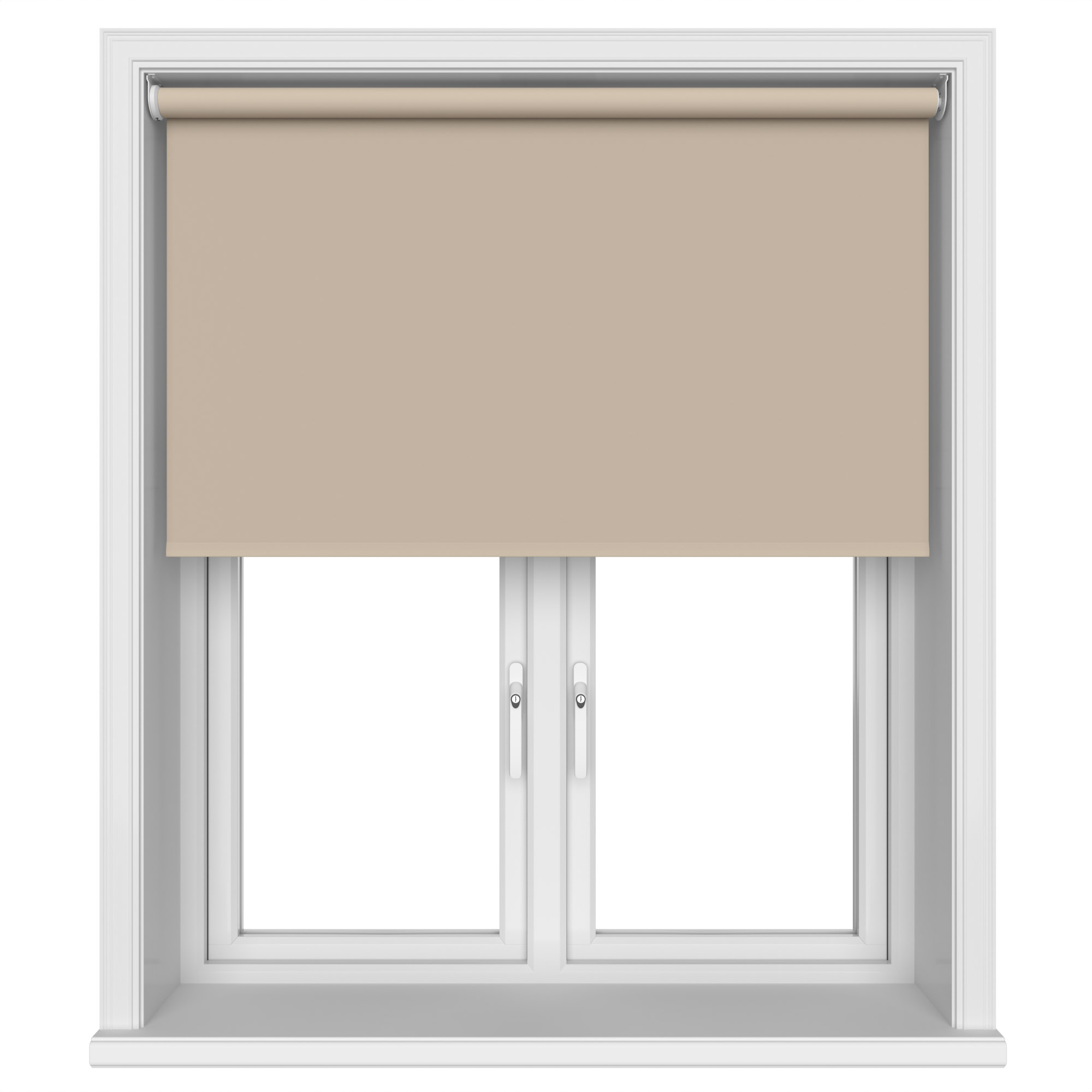 Accent Blackout Quaint Beige Motorised Roller Blind