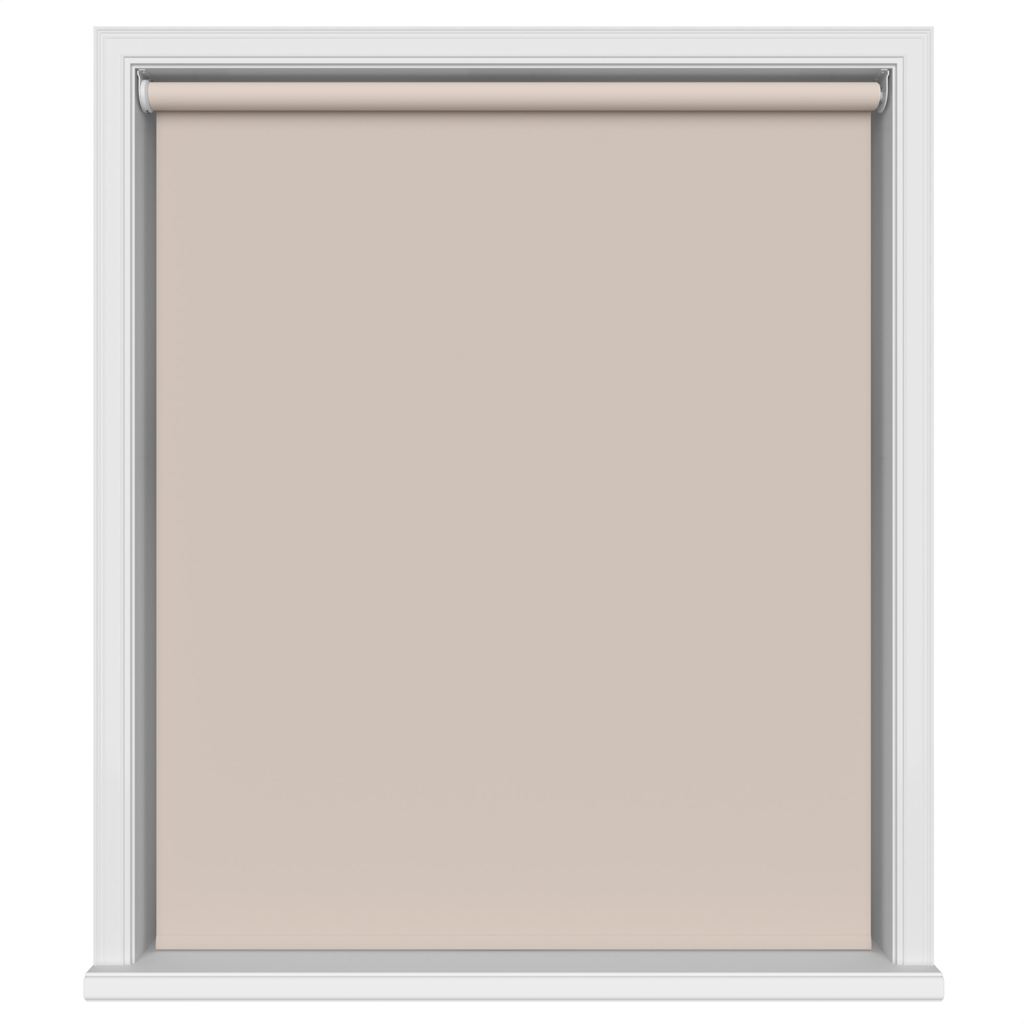 Accent Blackout Blush Haze Motorised Roller Blind - Image 2