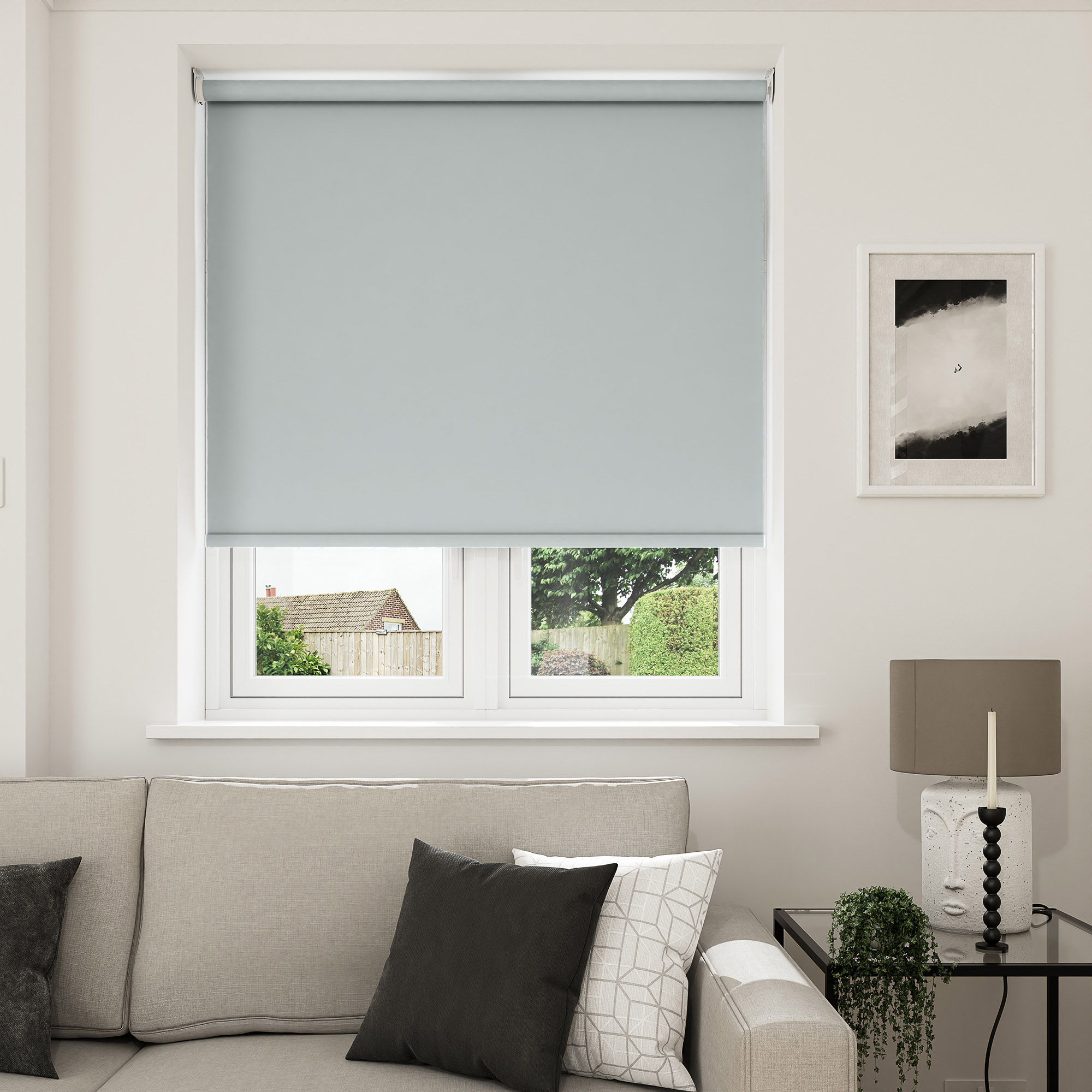 Accent Blackout Open Sky Motorised Roller Blind - Image 7