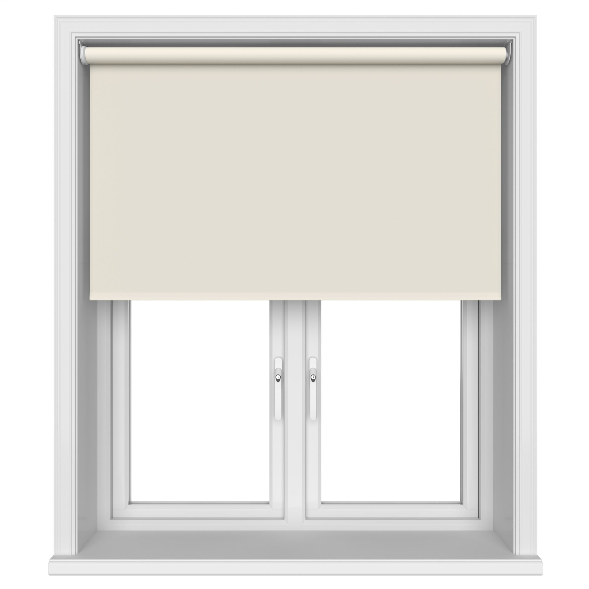 Accent Blackout Soft Ivory Motorised Roller Blind