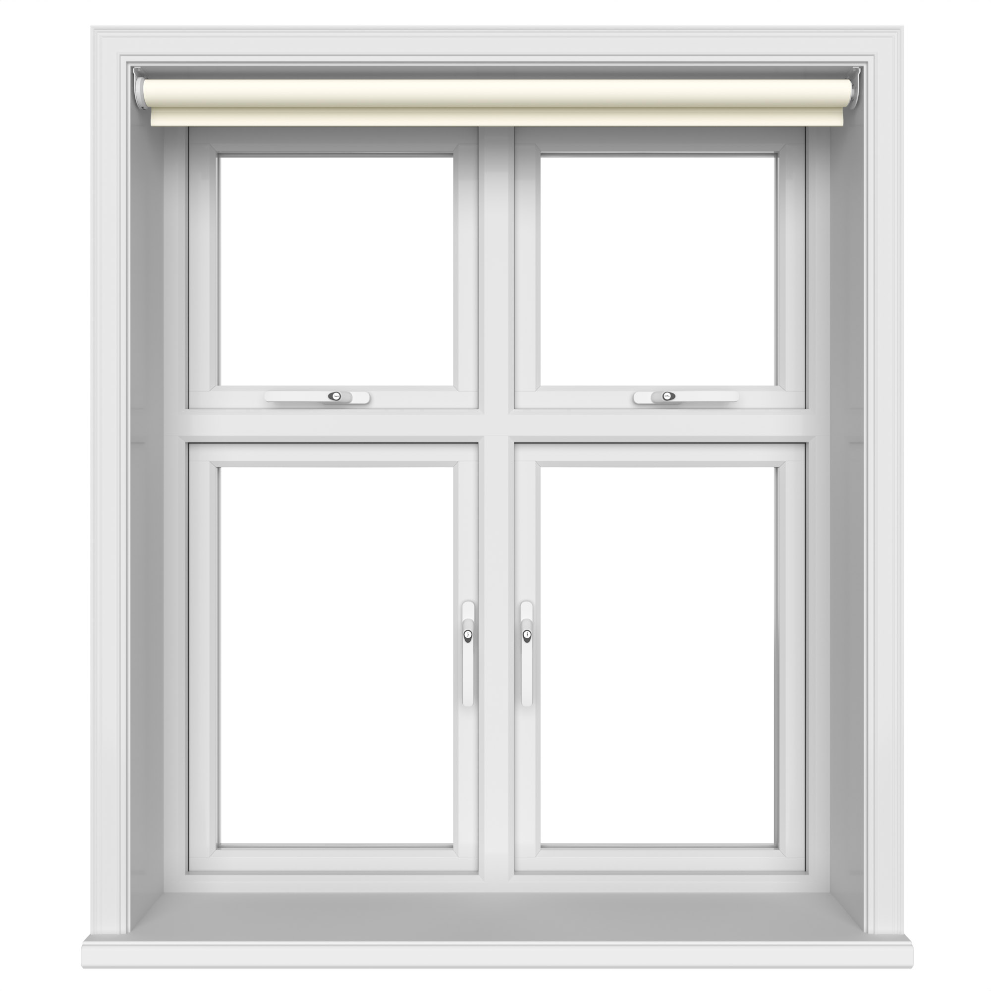 Radiance Blackout Butter Cream Motorised Roller Blind - Image 3