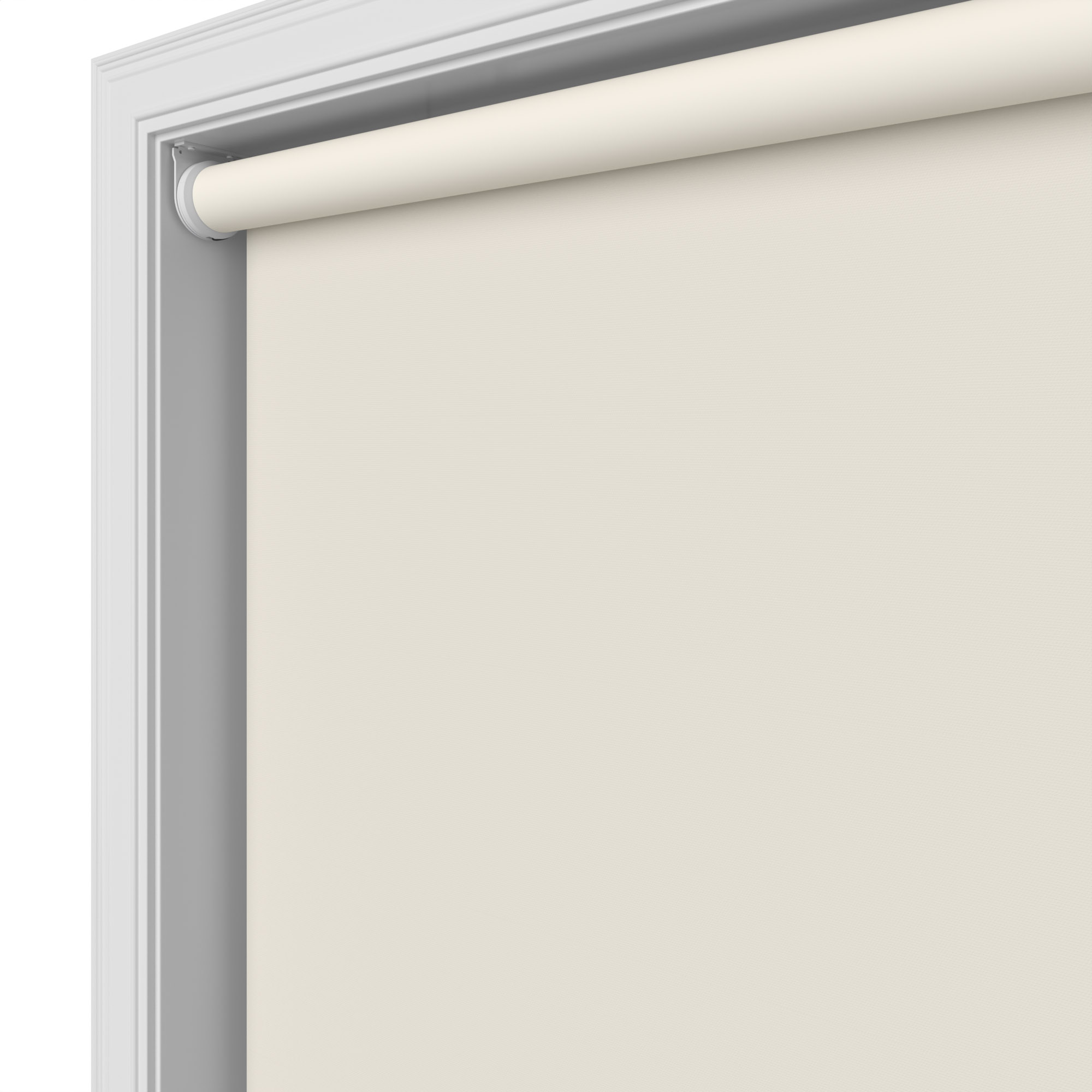 Radiance Blackout Butter Cream Motorised Roller Blind - Image 4