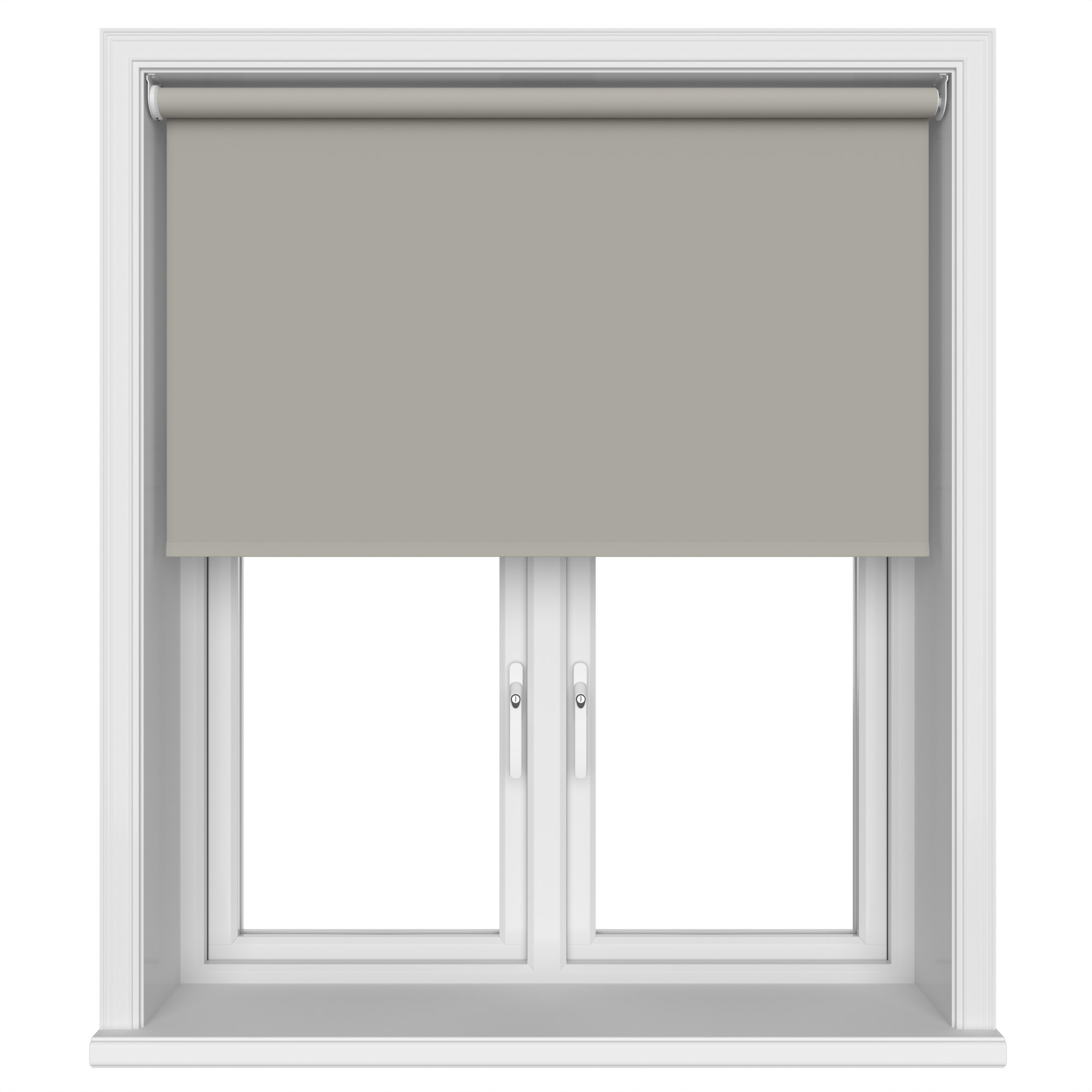 Radiance Blackout Granite Grey Motorised Roller Blind