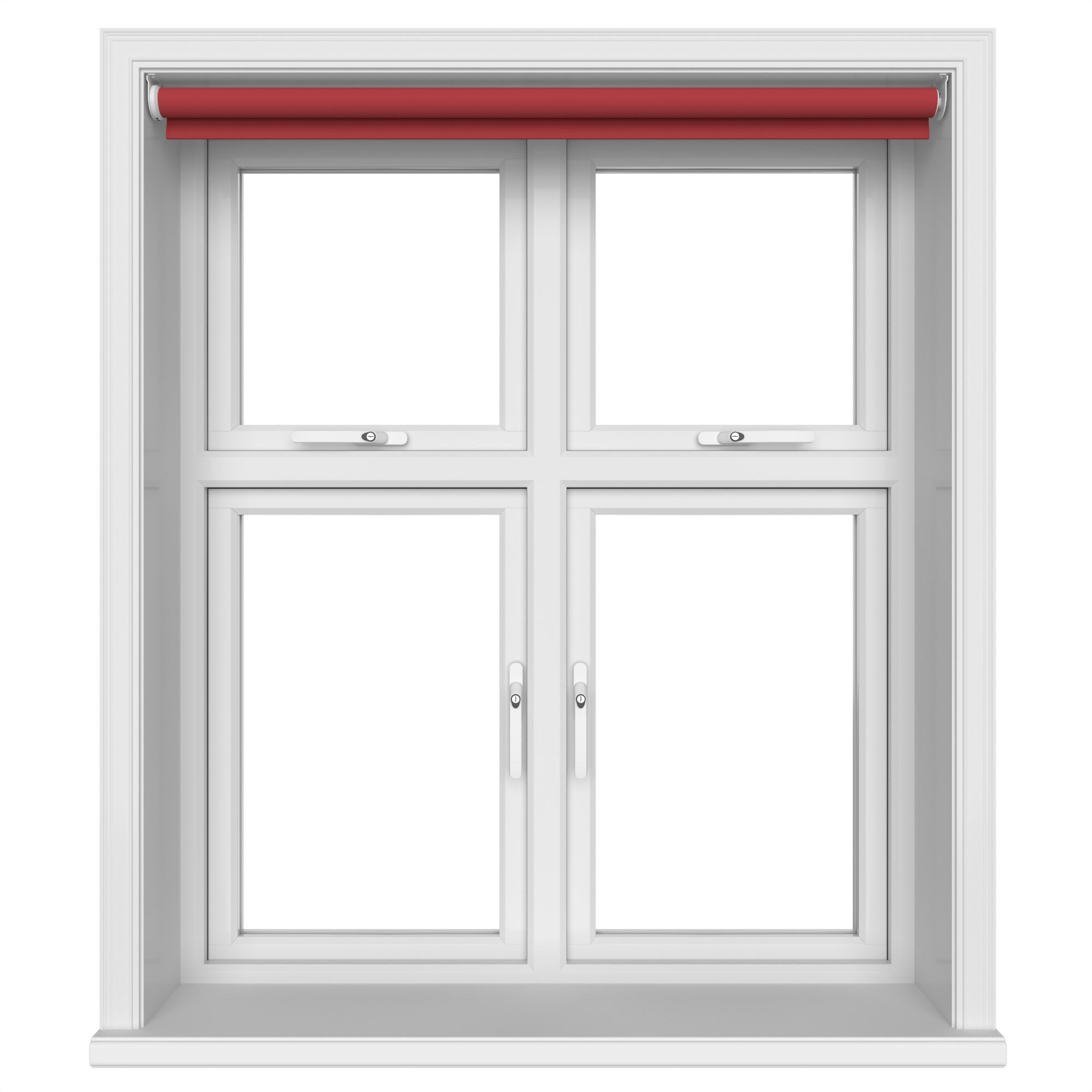 Radiance Blackout Lava Red Motorised Roller Blind - Image 3