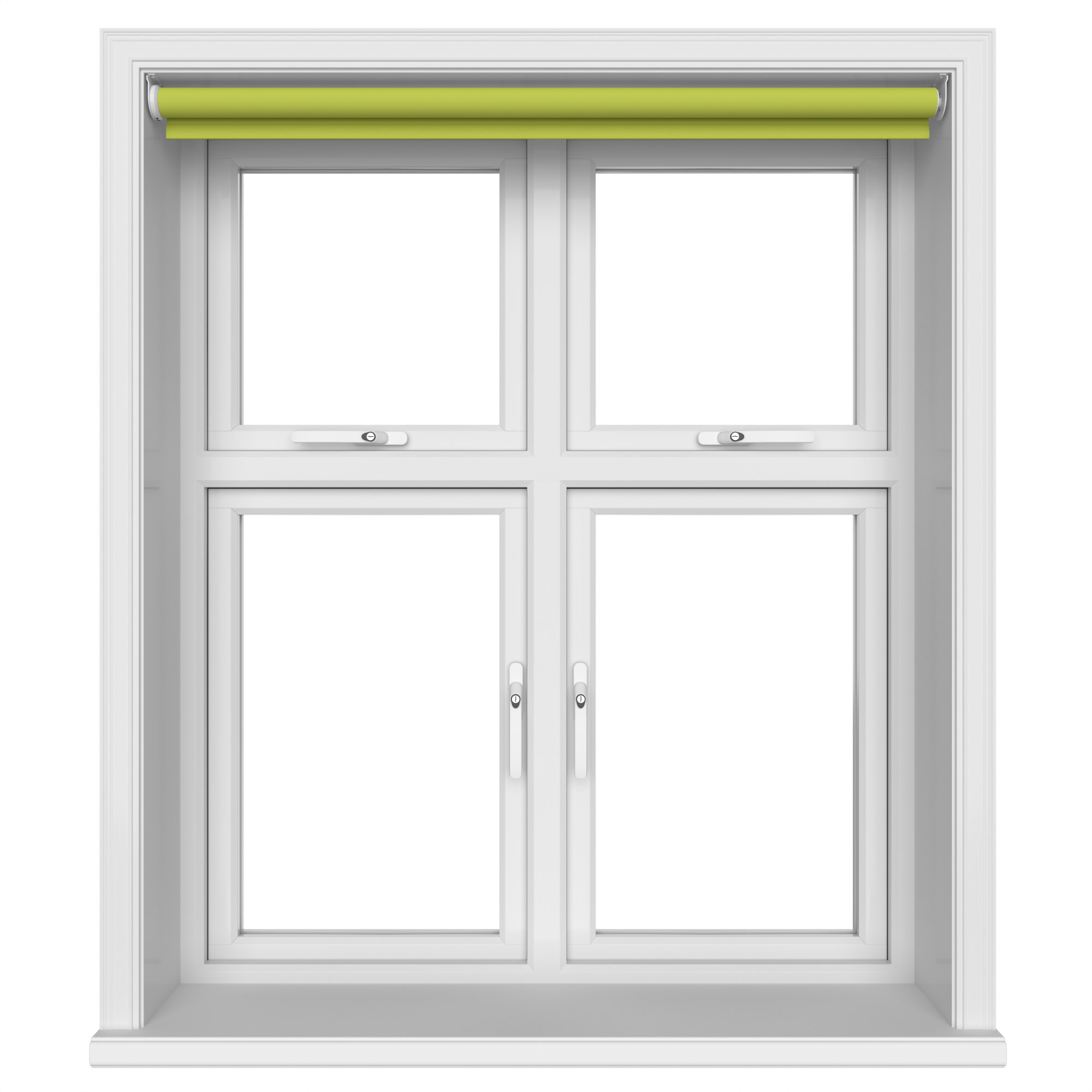 Radiance Blackout Lime Zest Motorised Roller Blind - Image 3