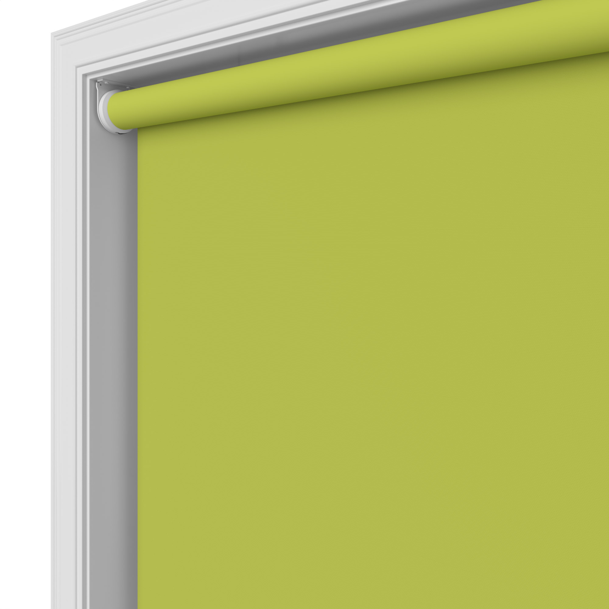 Radiance Blackout Lime Zest Motorised Roller Blind - Image 4