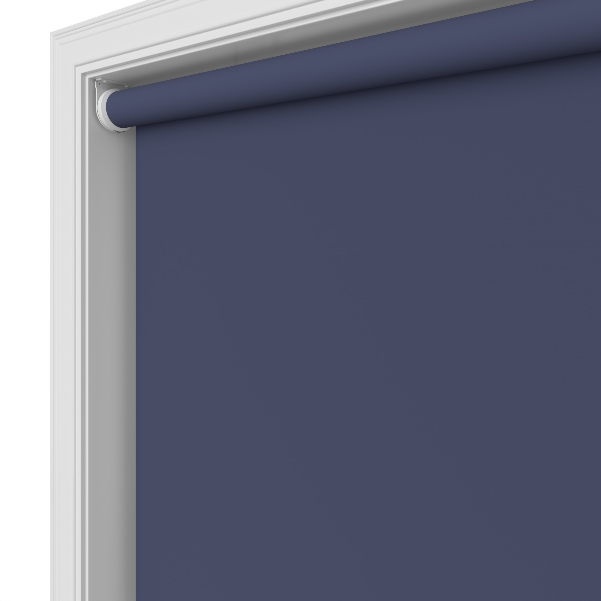 Radiance Blackout Marine Blue Motorised Roller Blind - Image 4