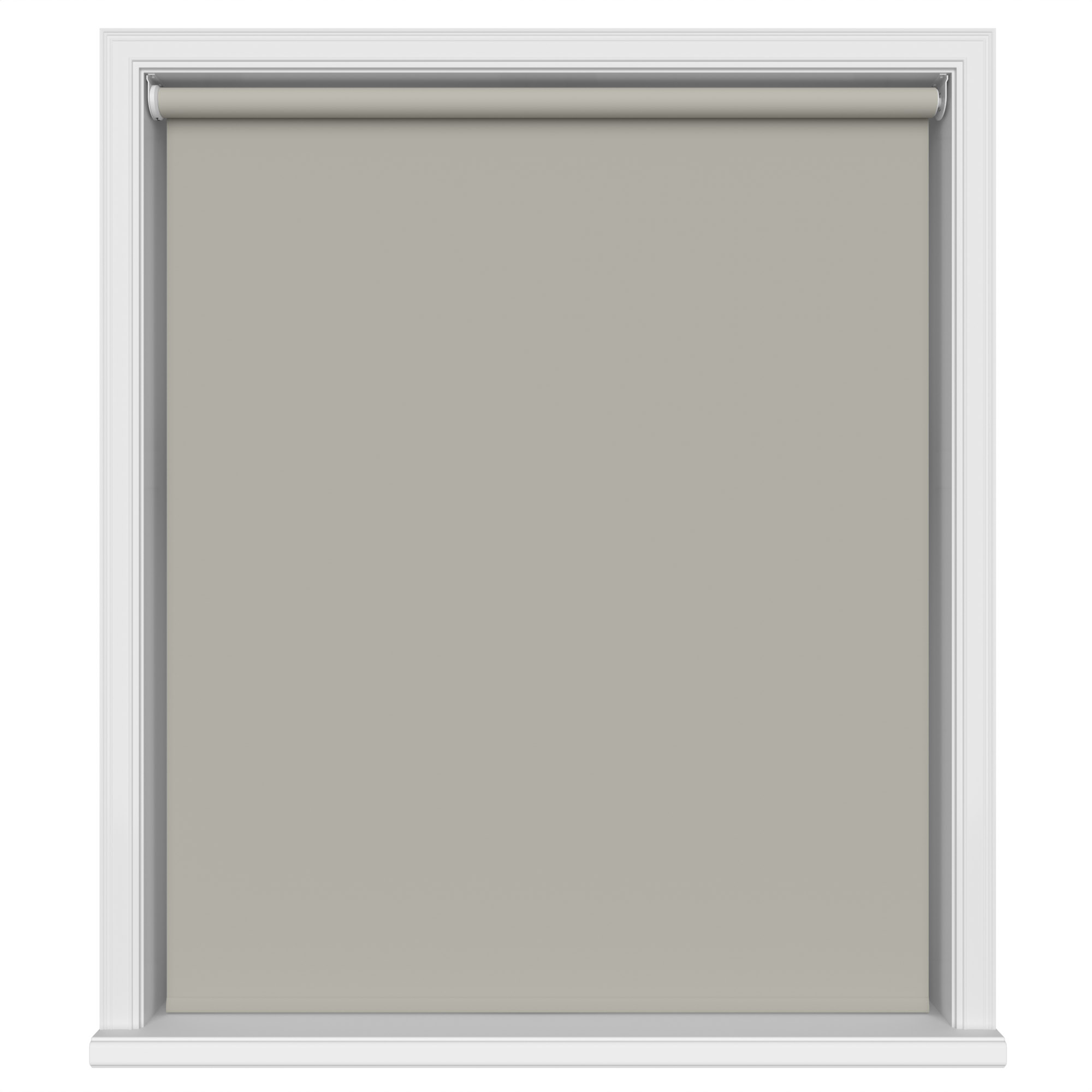Radiance Blackout Stone Grey Motorised Roller Blind - Image 2