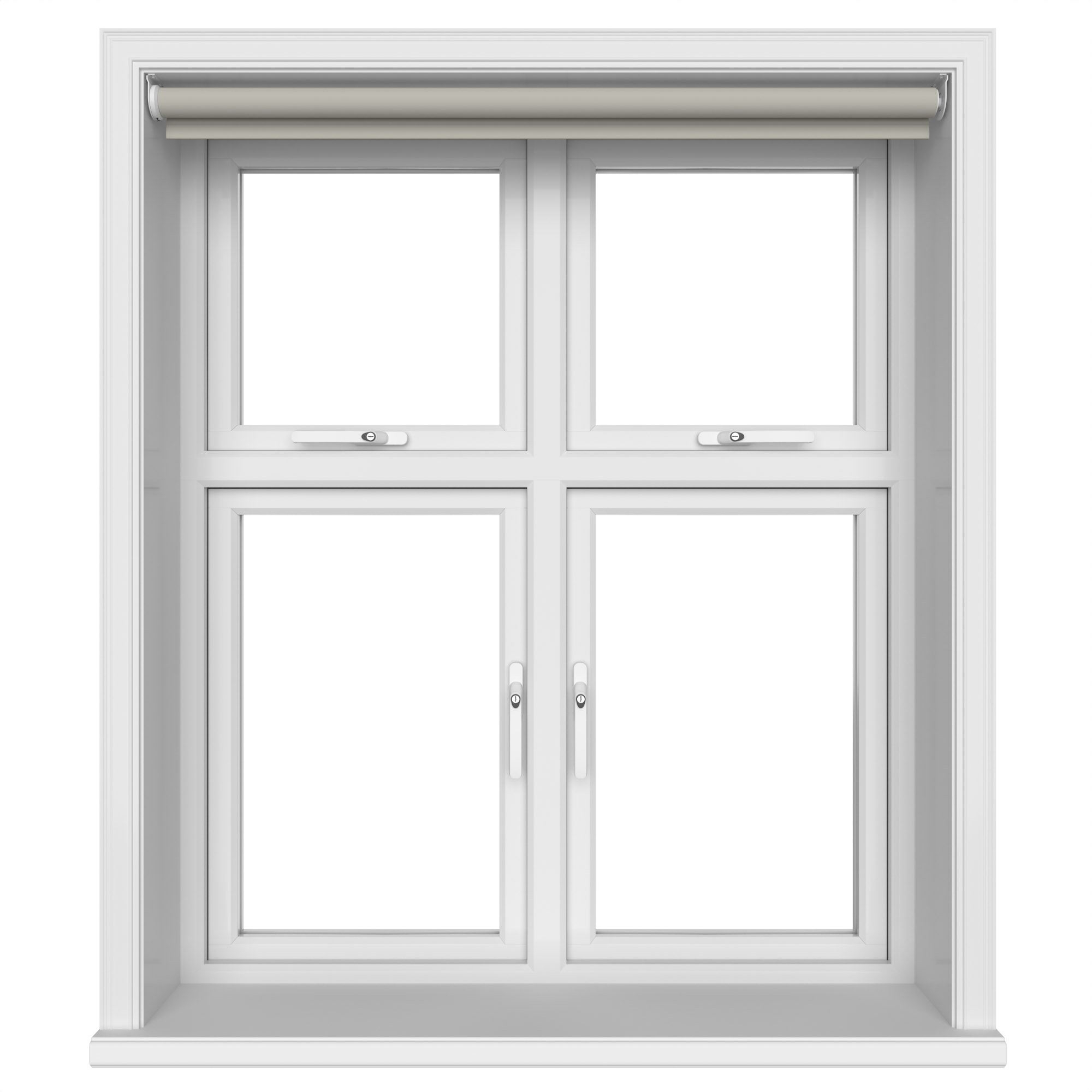 Radiance Blackout Stone Grey Motorised Roller Blind - Image 3