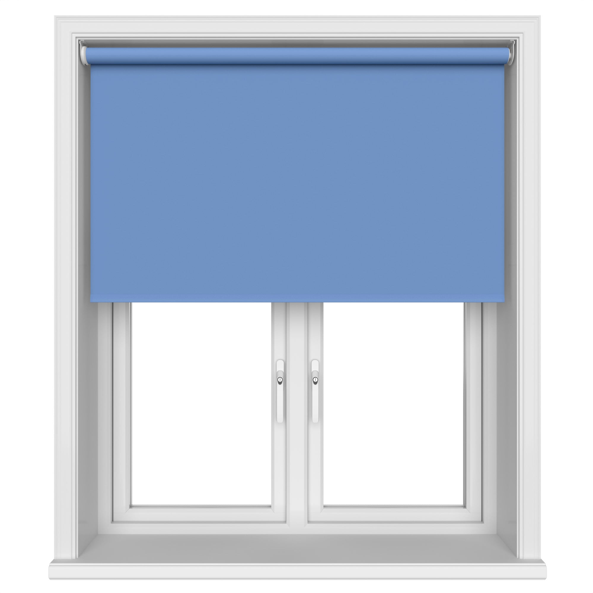 Radiance Blackout Surf Blue Motorised Roller Blind