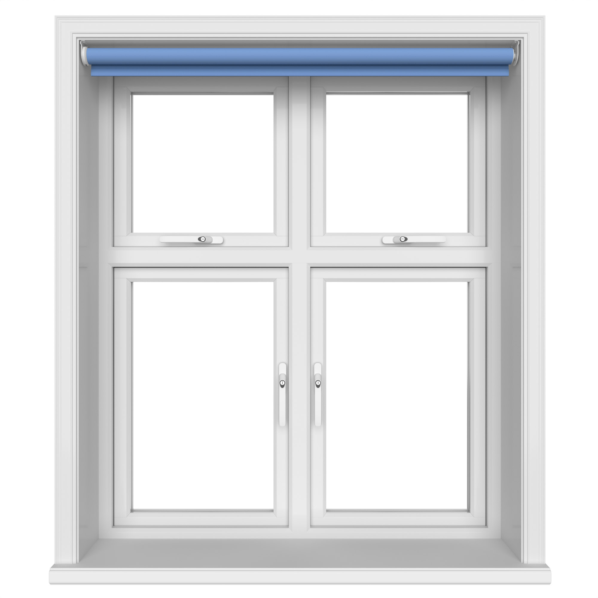 Radiance Blackout Surf Blue Motorised Roller Blind - Image 3