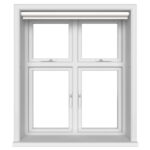 Radiance Blackout Bright White Motorised Roller Blind