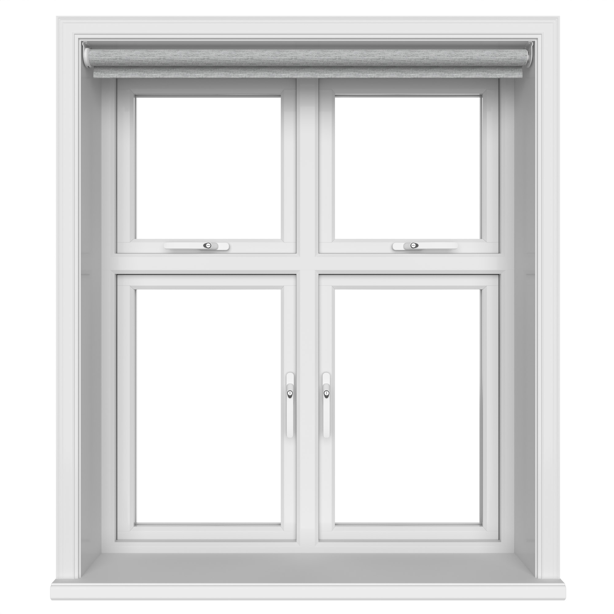 Dawn Fraction Mist Motorised Roller Blind - Image 3