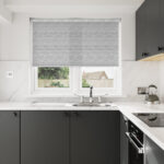 Dawn Fraction Mist Motorised Roller Blind