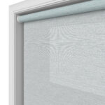 Dawn Fusion Silver Motorised Roller Blind