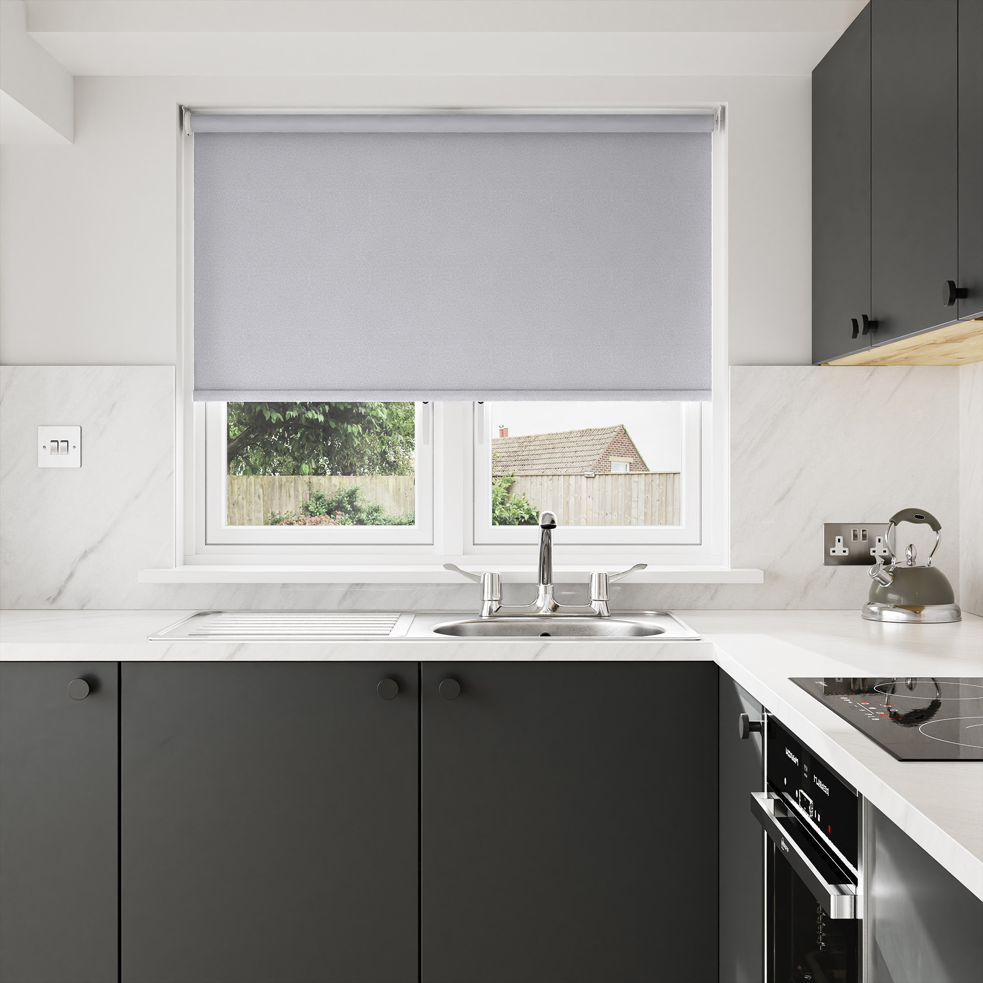 Sparkle Blackout Moonlit Gaze Motorised Roller Blind - Image 7