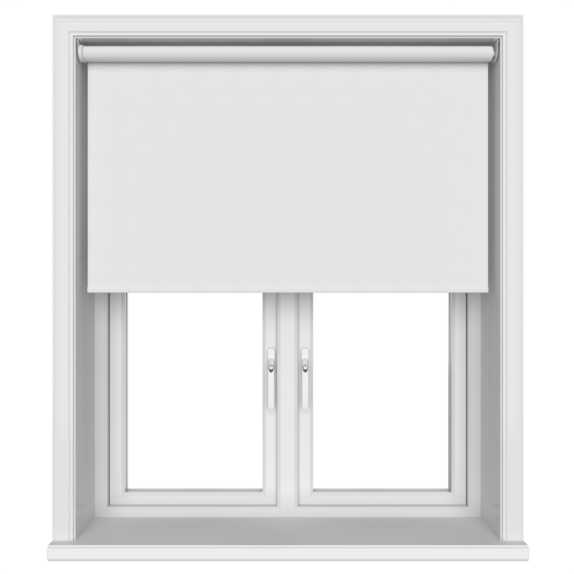Sparkle Blackout Snowflake Motorised Roller Blind