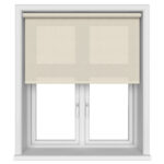Huxley Soft Biscuit Motorised Roller Blind
