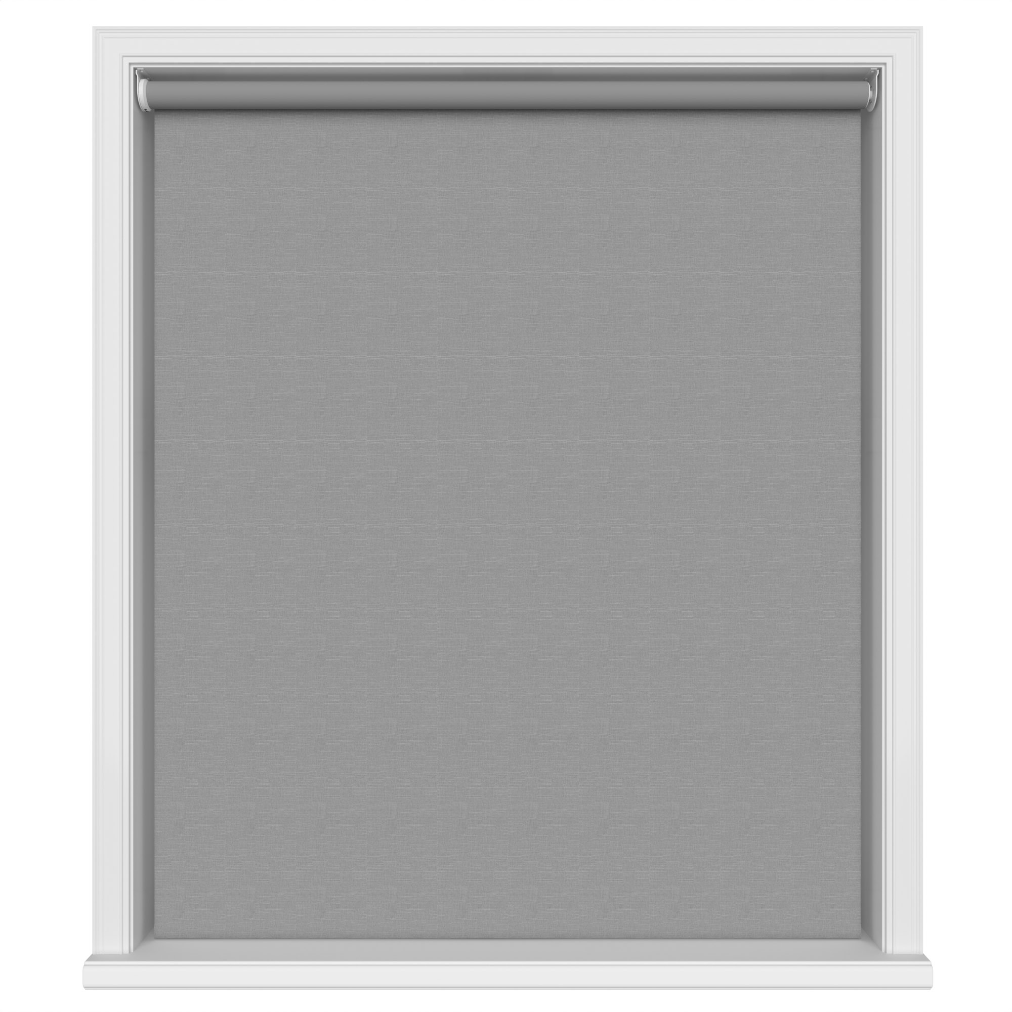 Huxley Blackout Eclipse Grey Motorised Roller Blind - Image 2