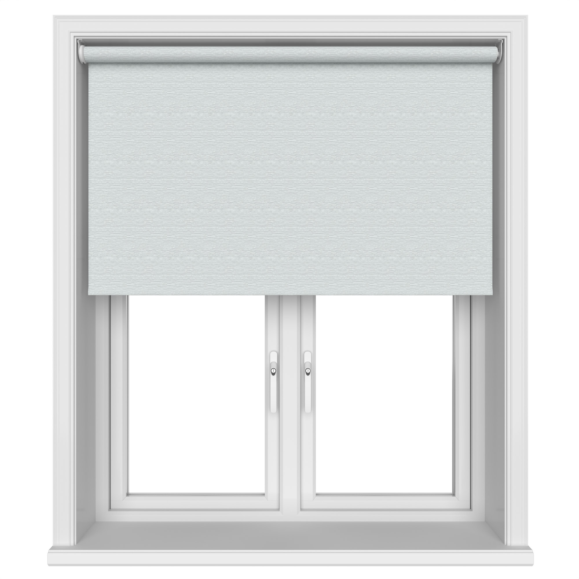 Ascot Blackout Duckegg Motorised Roller Blind