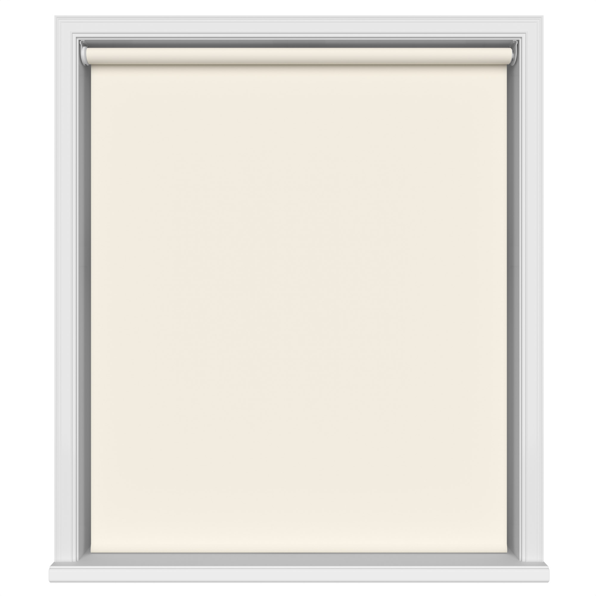 Chester Blackout Cream Motorised Roller Blind - Image 2