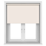 Chester Blackout Ivory Motorised Roller Blind