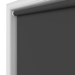 Chester Blackout Shadow Noir Motorised Roller Blind