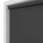 Chester Shadow Noir Motorised Roller Blind