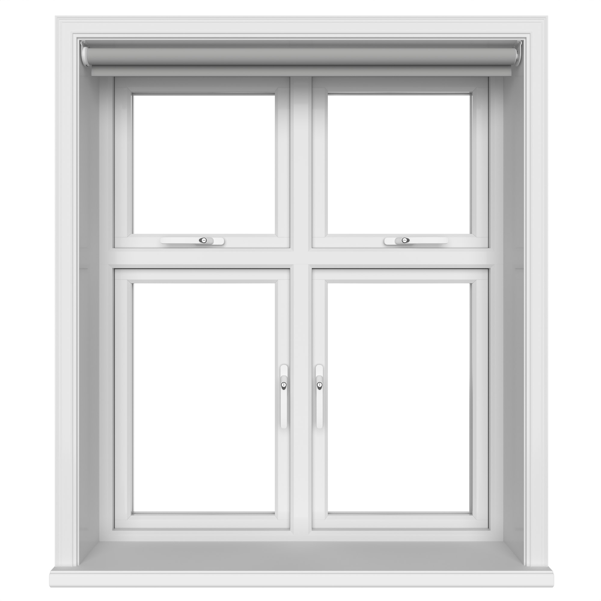 Chester Shadow Grey Motorised Roller Blind - Image 3