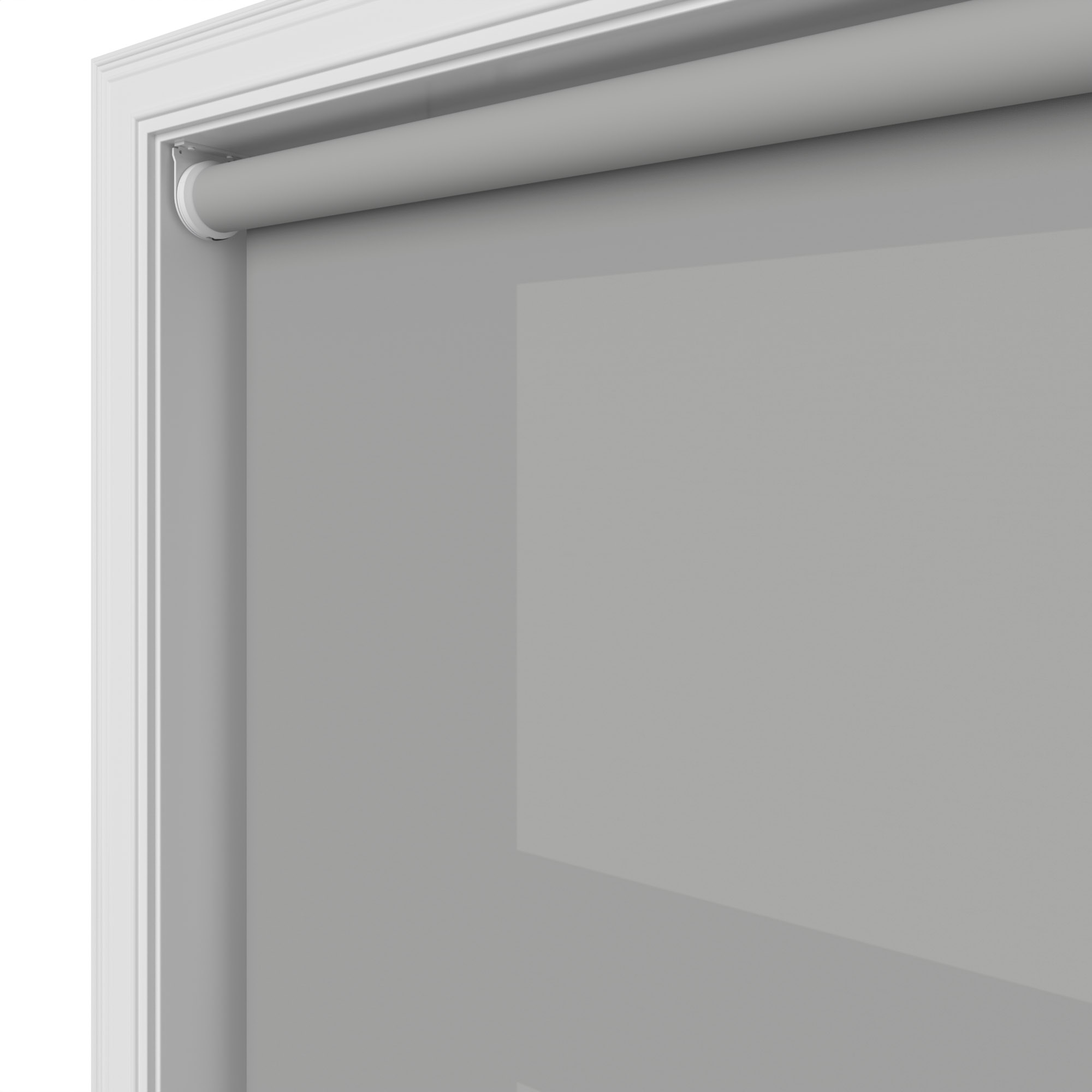 Chester Shadow Grey Motorised Roller Blind - Image 4