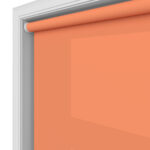Chester Sunset Orange Motorised Roller Blind