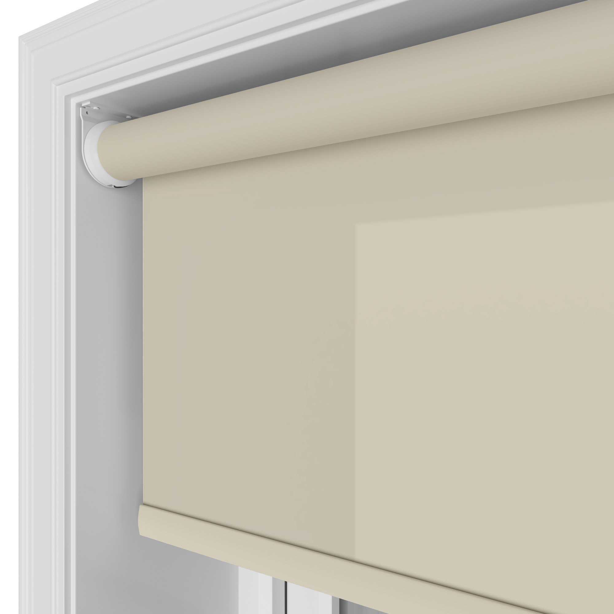 Easton Desert Sand Motorised Roller Blind - Image 4