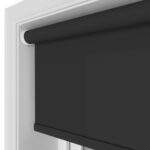 Easton Onyx Black Motorised Roller Blind
