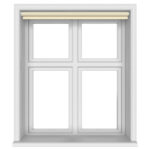 Easton Buttercream Motorised Roller Blind
