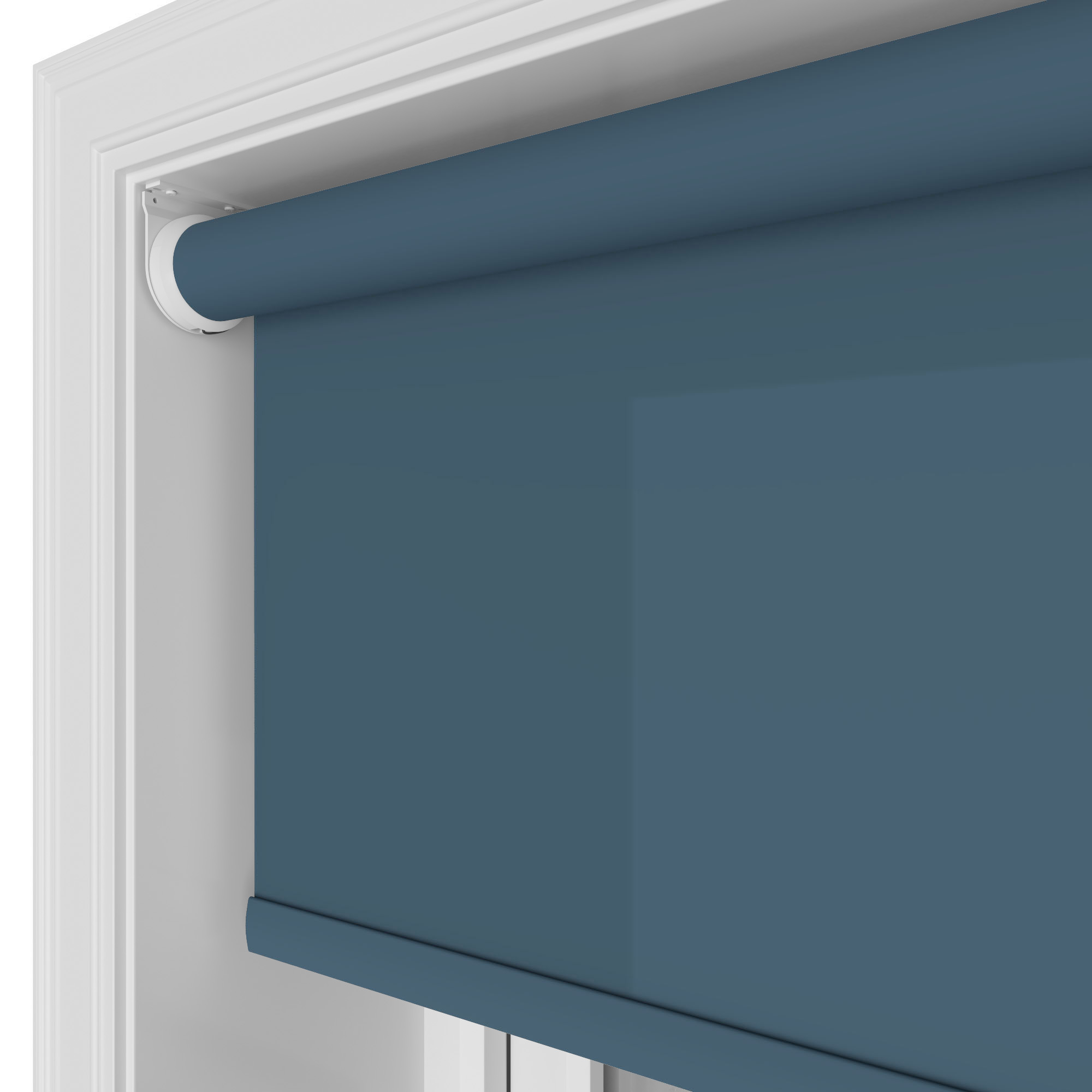 Easton Midnight Lapis Motorised Roller Blind - Image 4
