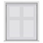 Easton Naro White Motorised Roller Blind