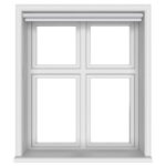 Easton Naro White Motorised Roller Blind