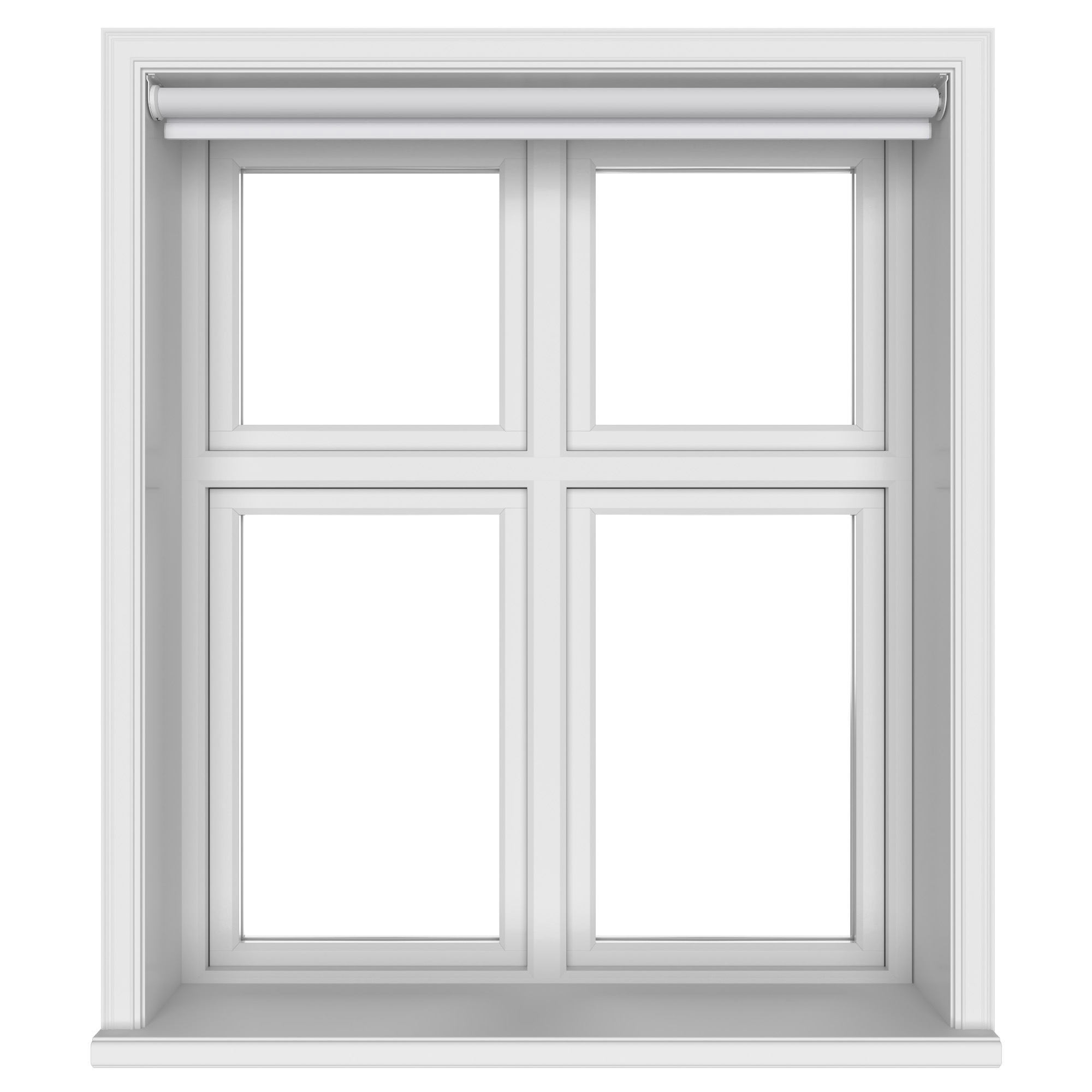 Easton Naro White Motorised Roller Blind - Image 3