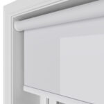 Easton Naro White Motorised Roller Blind