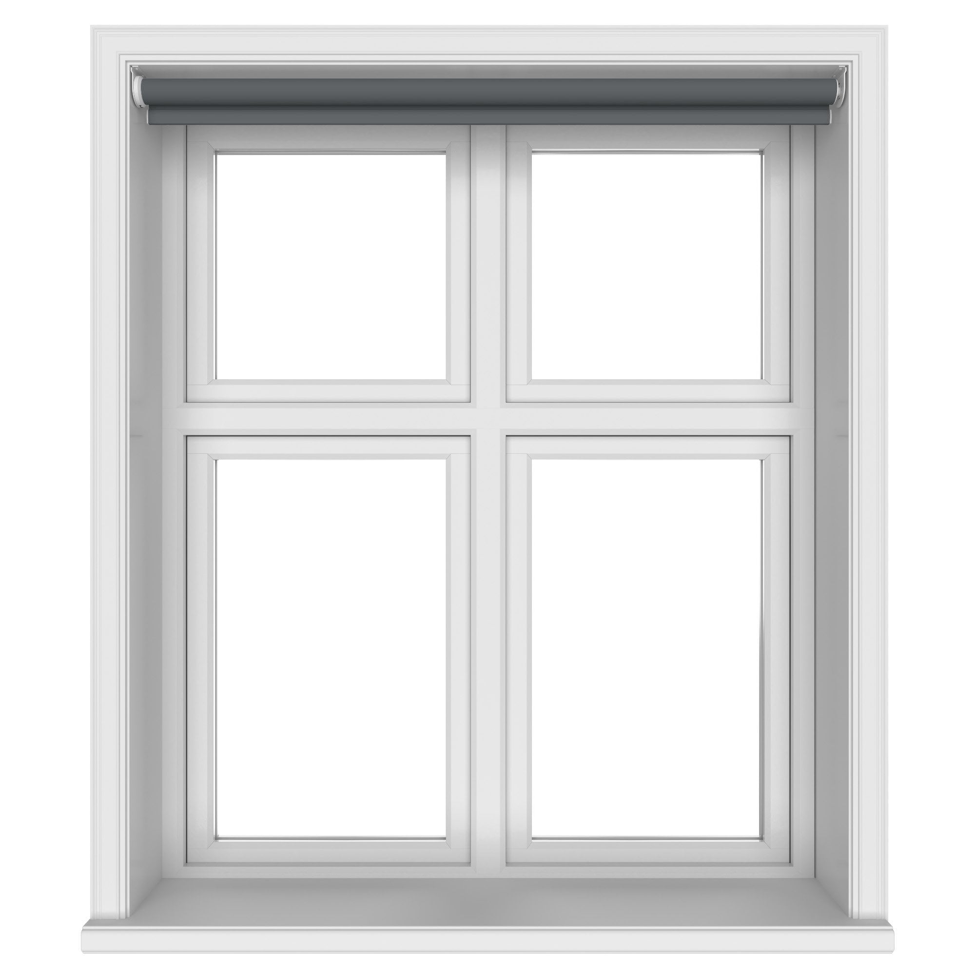 Easton Blackout Smoked Char Motorised Roller Blind - Image 3