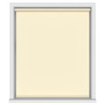 Easton Blackout Buttercream Motorised Roller Blind
