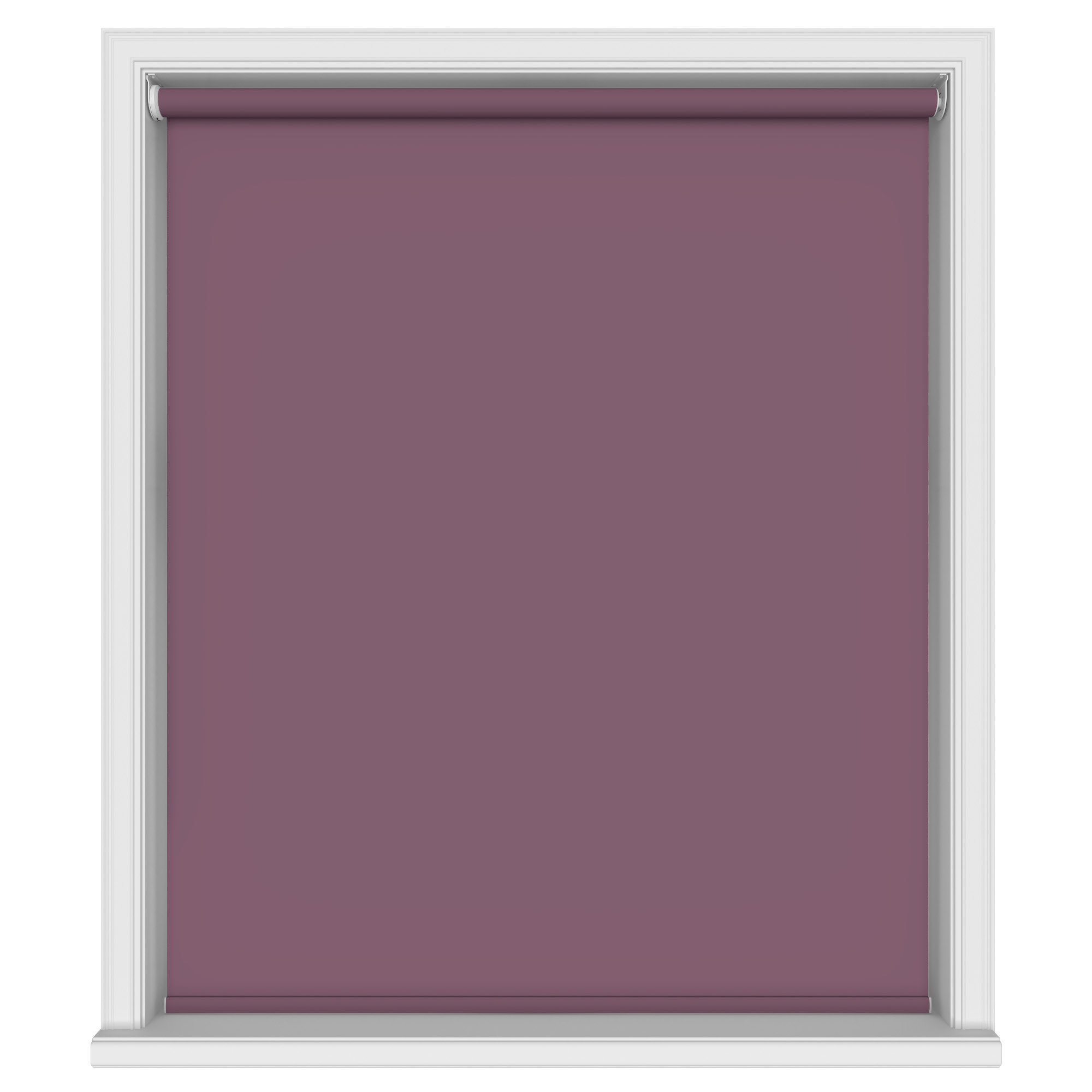 Easton Blackout Gentle Mulberry Motorised Roller Blind - Image 2