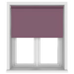 Easton Blackout Gentle Mulberry Motorised Roller Blind