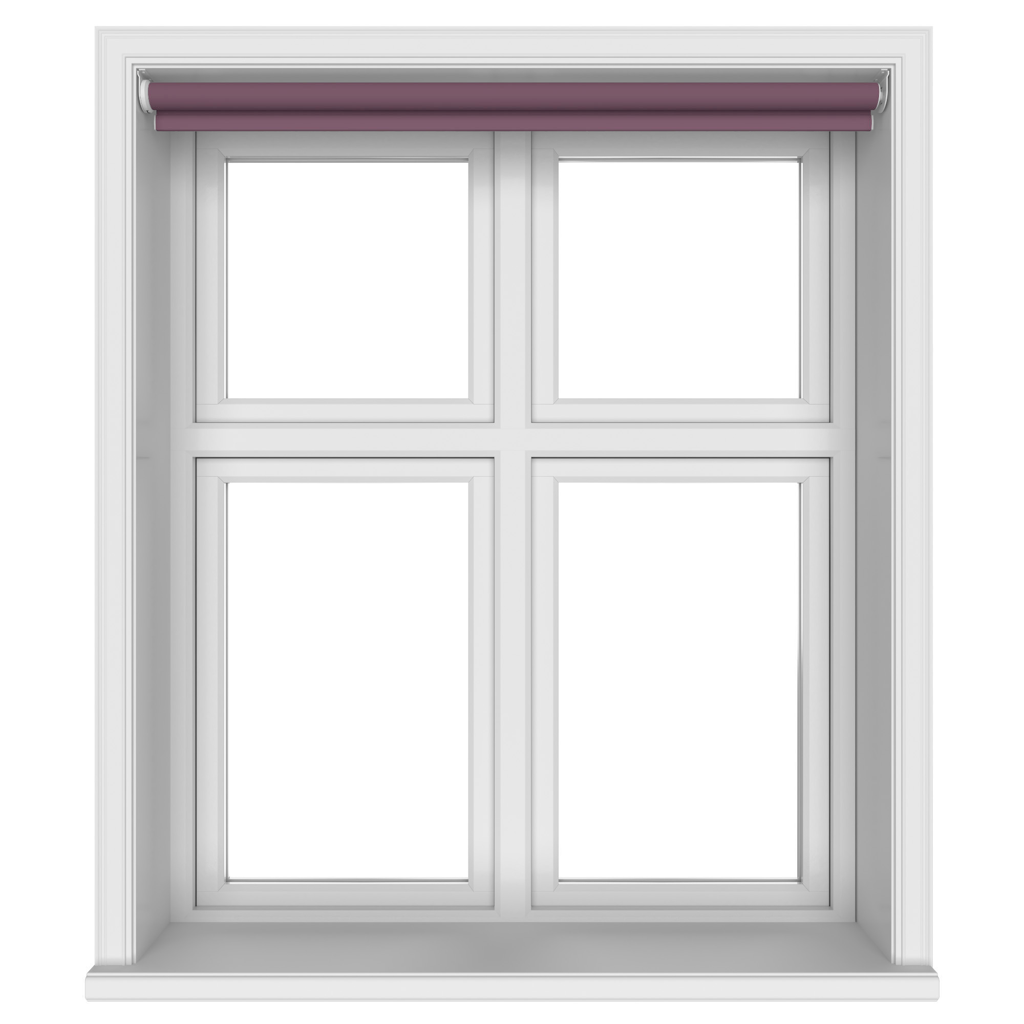 Easton Blackout Gentle Mulberry Motorised Roller Blind - Image 3