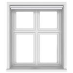 Easton Blackout Snowy White Motorised Roller Blind